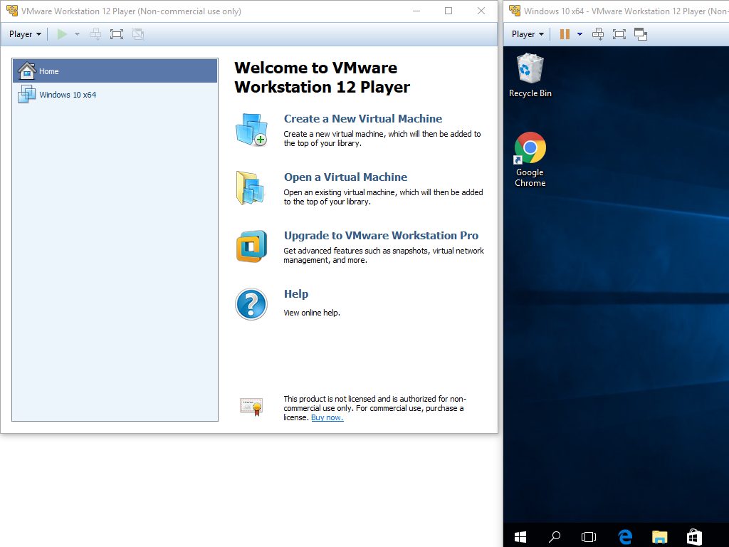 VMware Workstation Player