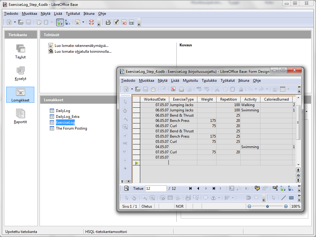 LibreOffice Base