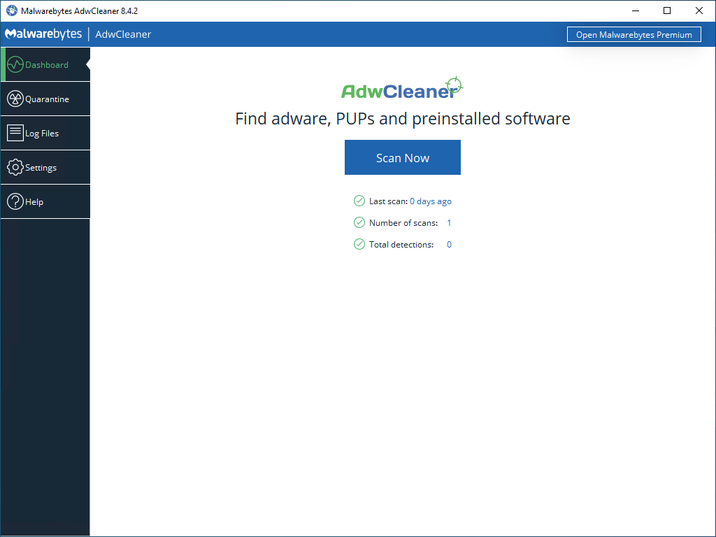 Malwarebytes AdwCleaner