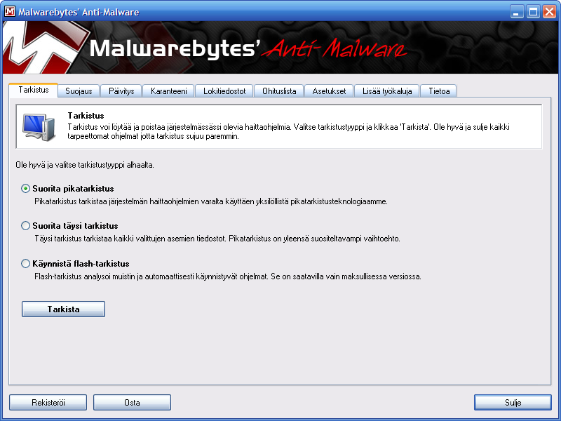 Malwarebytes Anti-Malware