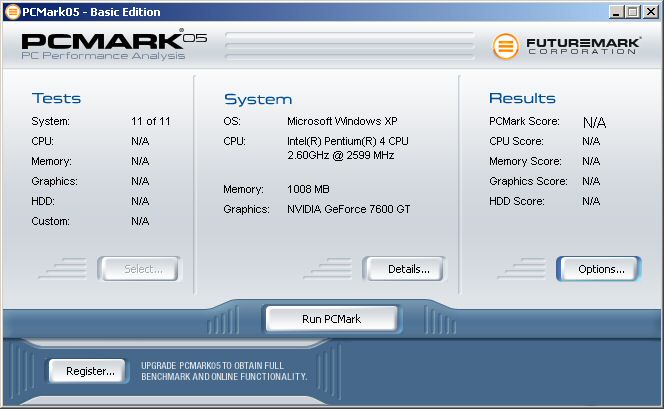 PCMark Basic Edition