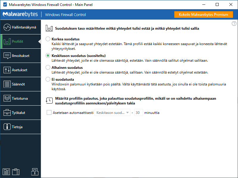 Windows Firewall Control